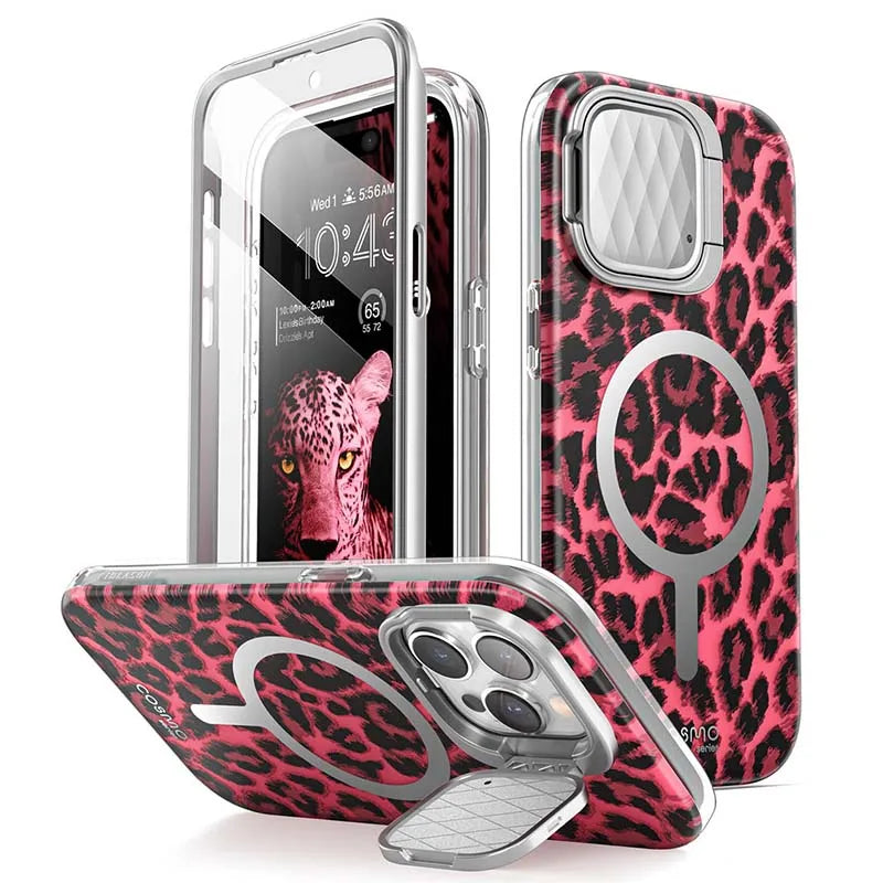 For iPhone 15 Pro Max Case 6.7" I-BLASON Cosmo Mag Stylish Full-Body Protective Case with Built-in Screen Protector Camera Cover